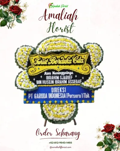 Papan Bunga Duka di Ketabang